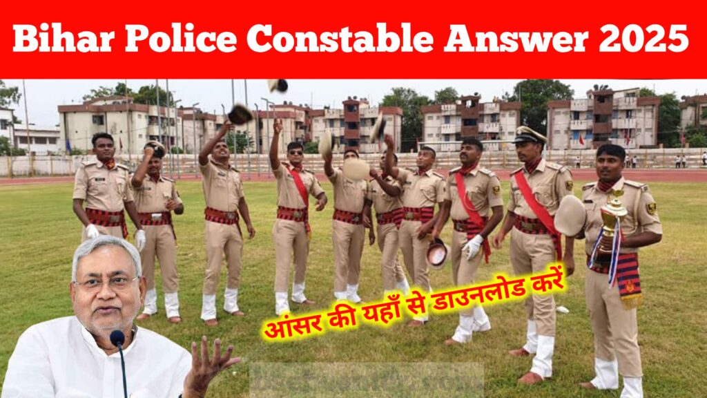 Bihar Police Constable Exam 2025 Answer Key: