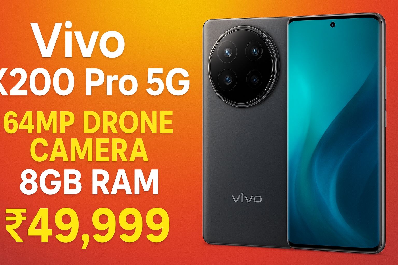Vivo X200 Pro 5G लॉन्च: